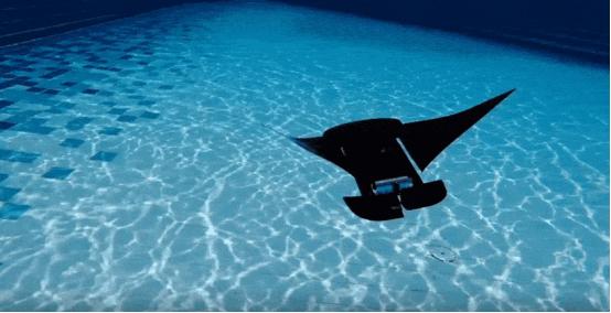 模仿蝠鲼的水下机器人:游泳又快又好