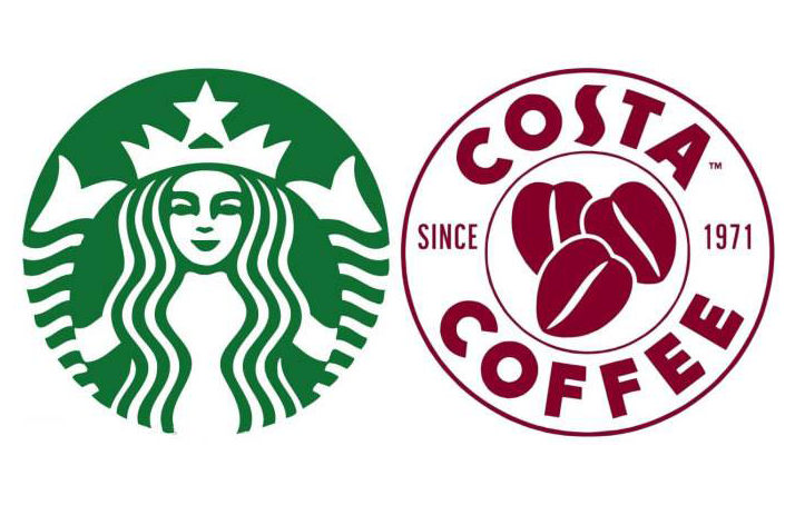 星巴克 vs costa —— 2017圣诞季咖啡杯包装设计对比