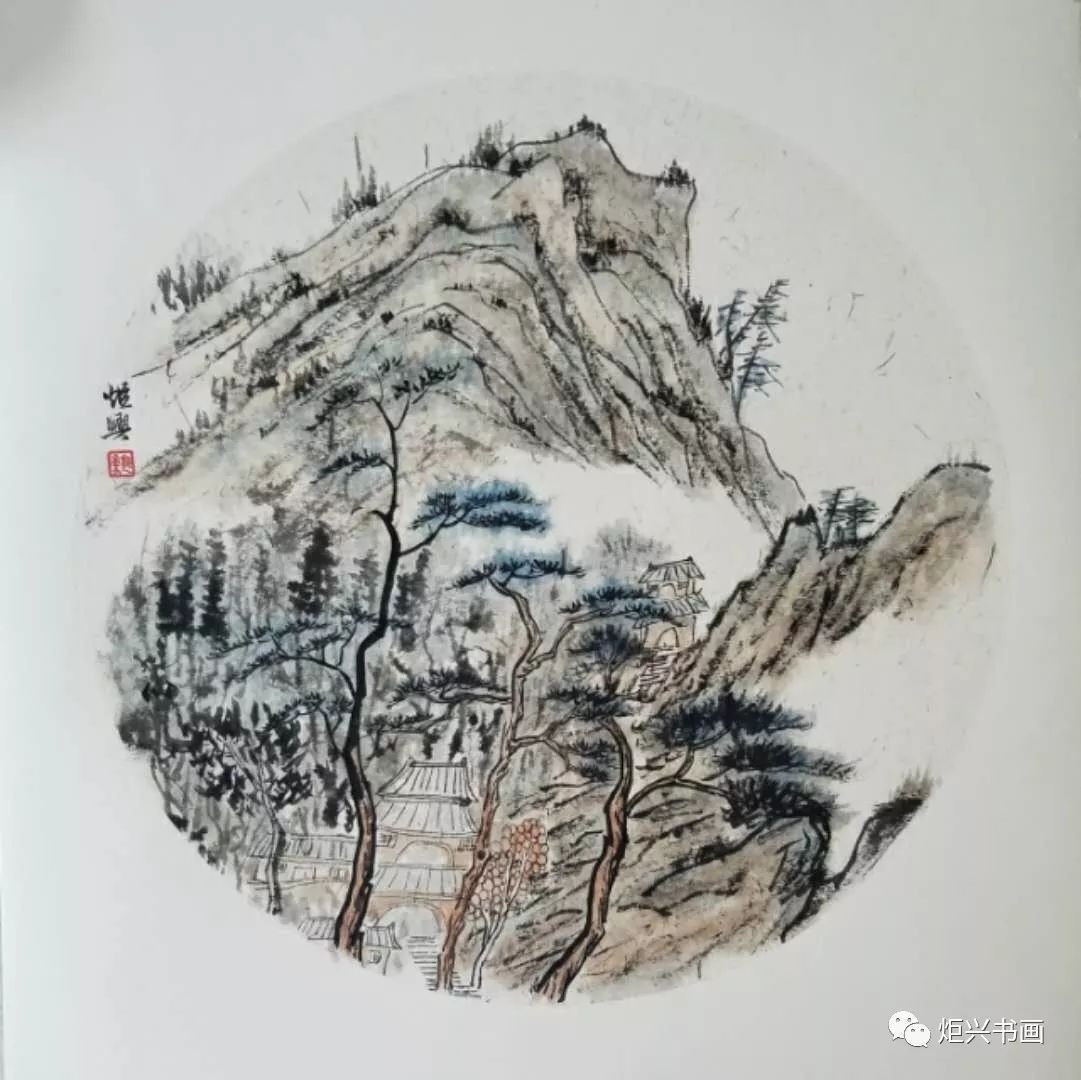 国画老师招聘_中国画教师优秀作品(2)