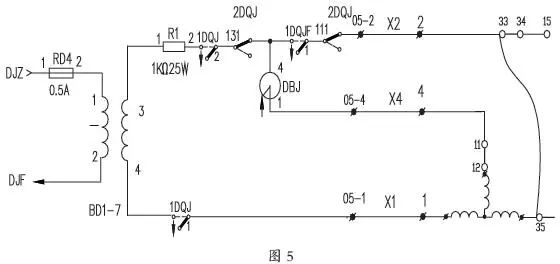 交流道岔表示电路原理及电路故障处理