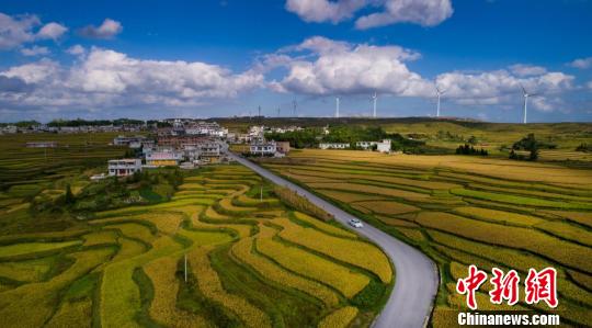 贵阳市花溪区高坡乡云顶旅游公路. 燕春 摄