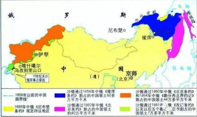 中国失地多数已经回归,为什么只有被俄国占领的无法收回?