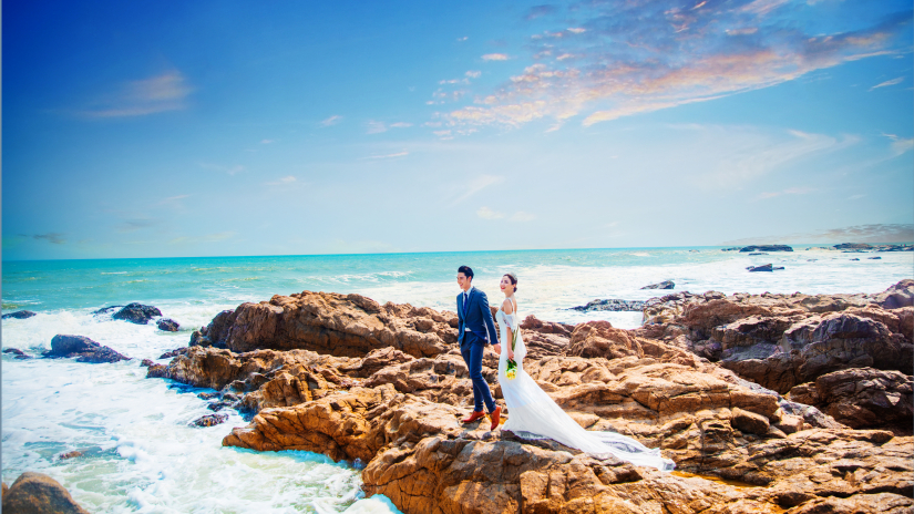 婚纱链接海浪_海浪简笔画