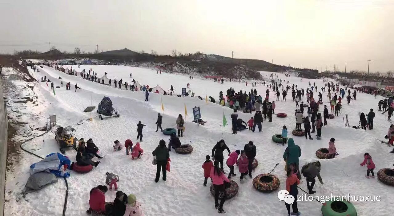 蓝天下学道上自由驰骋 2017年12月15日 就是今天 梓橦山滑雪场开业啦!