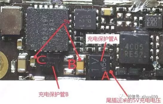 oppo_r7t充电部分的维修过程