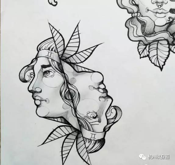 tattoo | 纹身素材: 双子座(gemini)