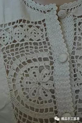 钩布结合的创意美衣桌布等图片钩的花样不少有图解