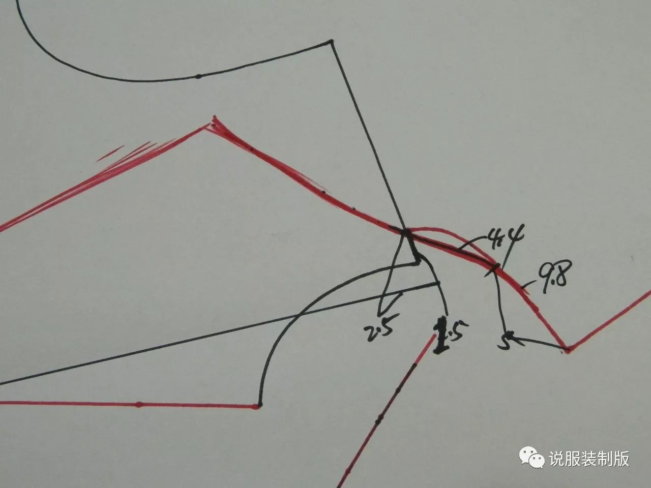 立驳领制版方法