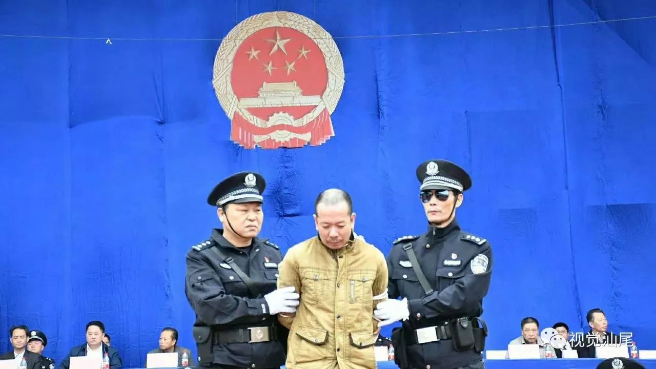 陆丰宣判大会:10人被判死刑,押赴刑场执行枪决!