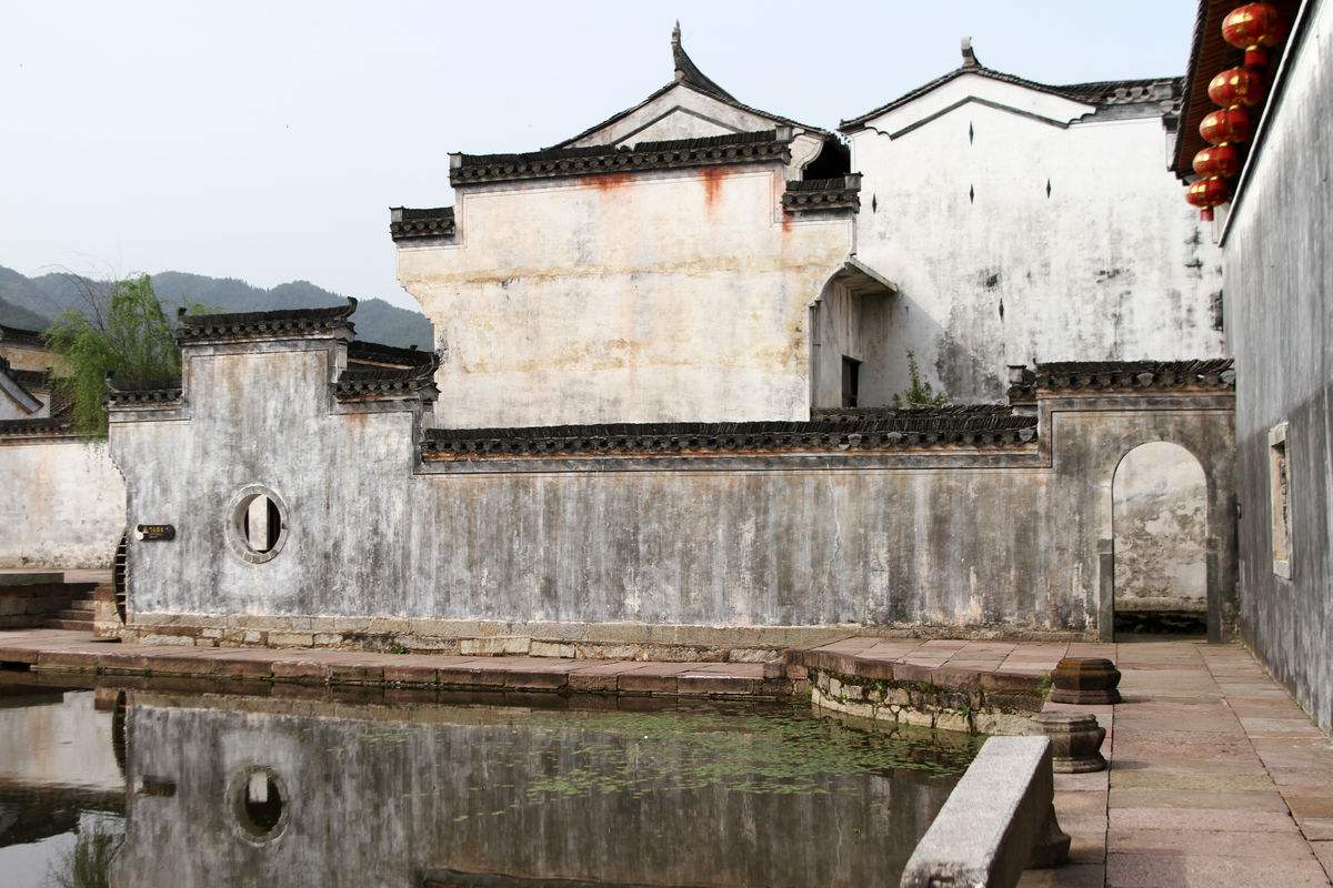 实拍皖南古村落,中国画里的乡村,每一个角落都是一副山水画