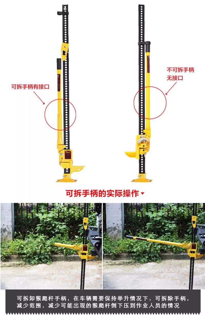 干货| 一次性让你彻底搞懂越野千斤顶——猴爬杆