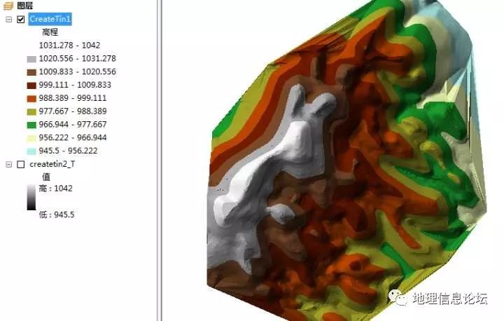 arcgis系列一dem数字高程模型数据的生成