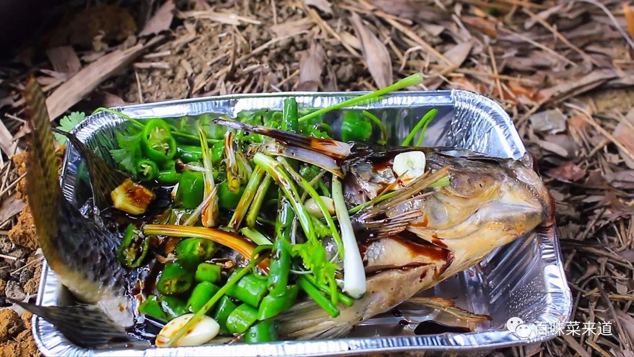 罗非鱼的地道吃法,野外也能尝到探鱼的风味!