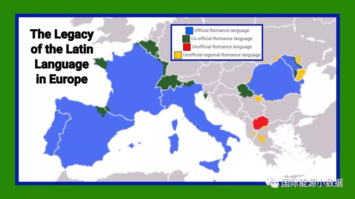 4)the legacy of the latin language in europe(拉丁语在欧洲的势力