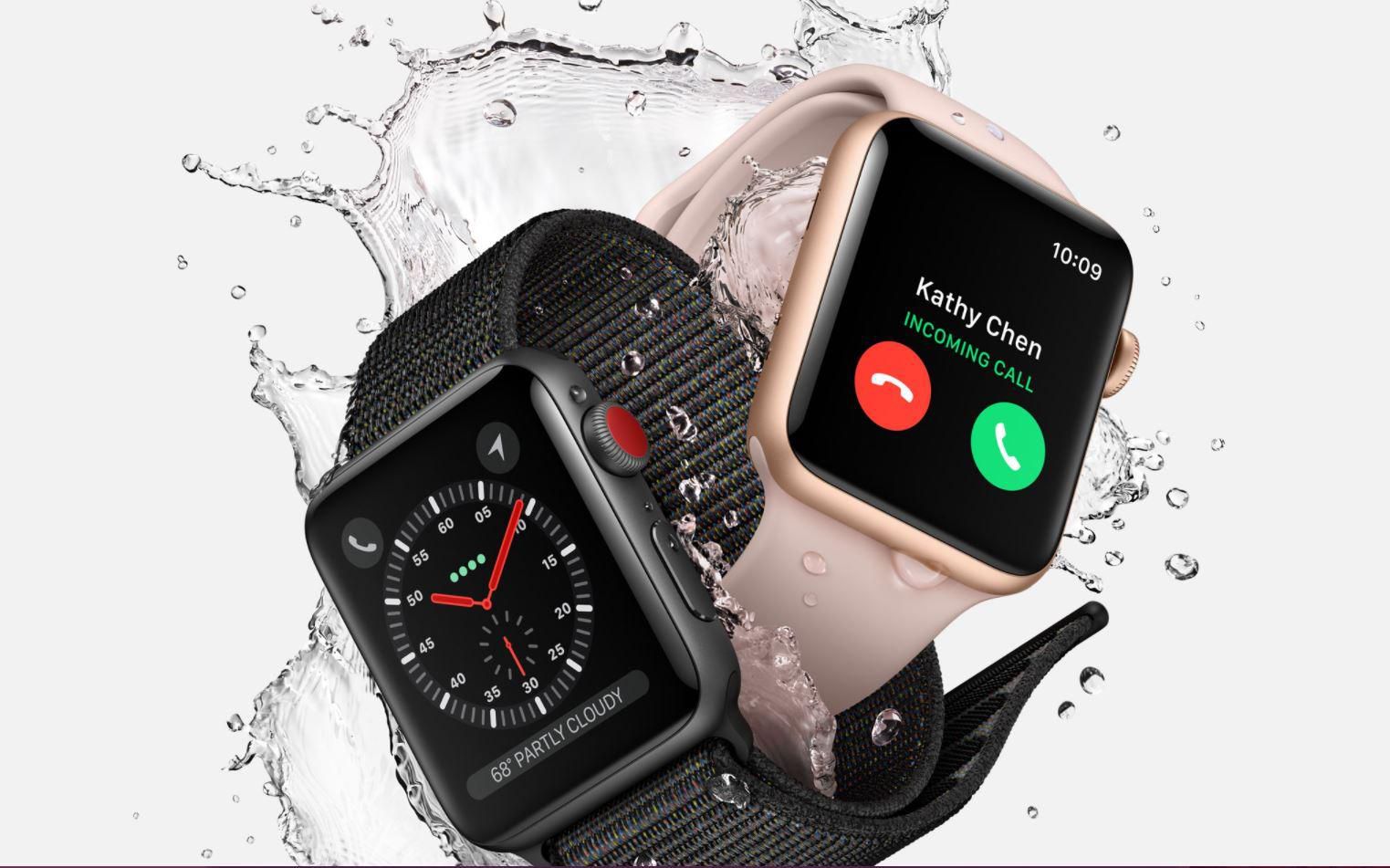 蜂窝网络版 Apple Watch Series 3 可以办理退货了，不受 14 天的限制
