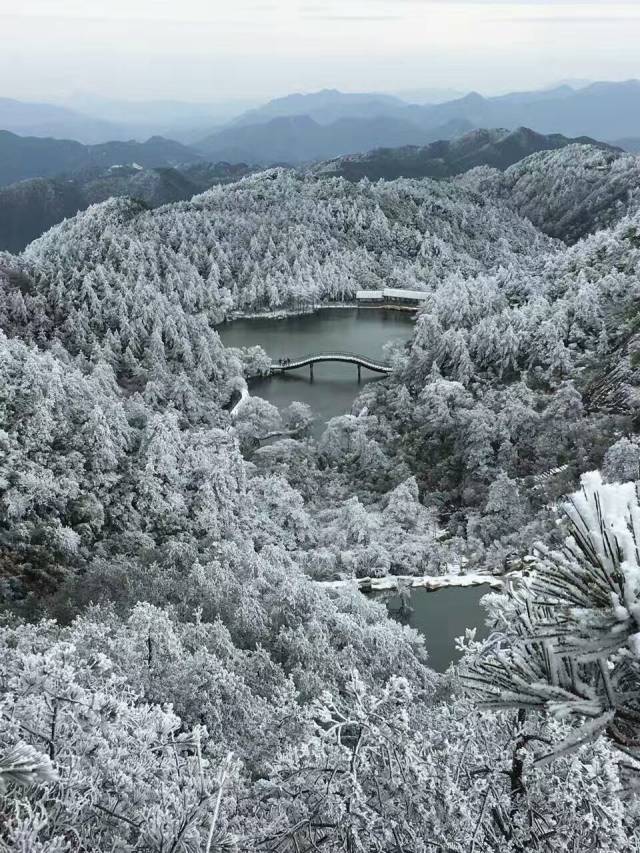 九仙山雾凇(往年盛景) 如果你很想现场去体验, 记得收好这份攻略哦!