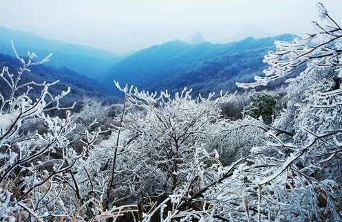 冬天的到来显然没能淹没燕子山的美,在看不到雪的南方,冬日里的燕子