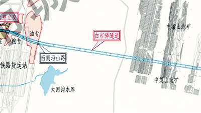 白市驿隧道线路设计公示图.