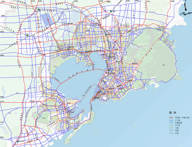 最新!青岛市中心城区道路网规划出炉,怎样发展,看完就有数了