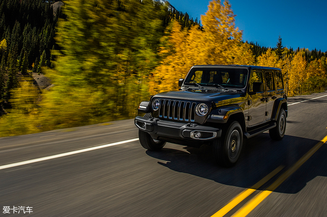 美国试驾全新一代jeep牧马人