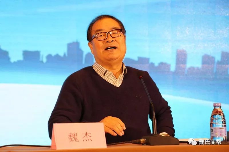 著名经济学家魏杰教授现身中华戴氏总商会第二届一次会员大会任论坛