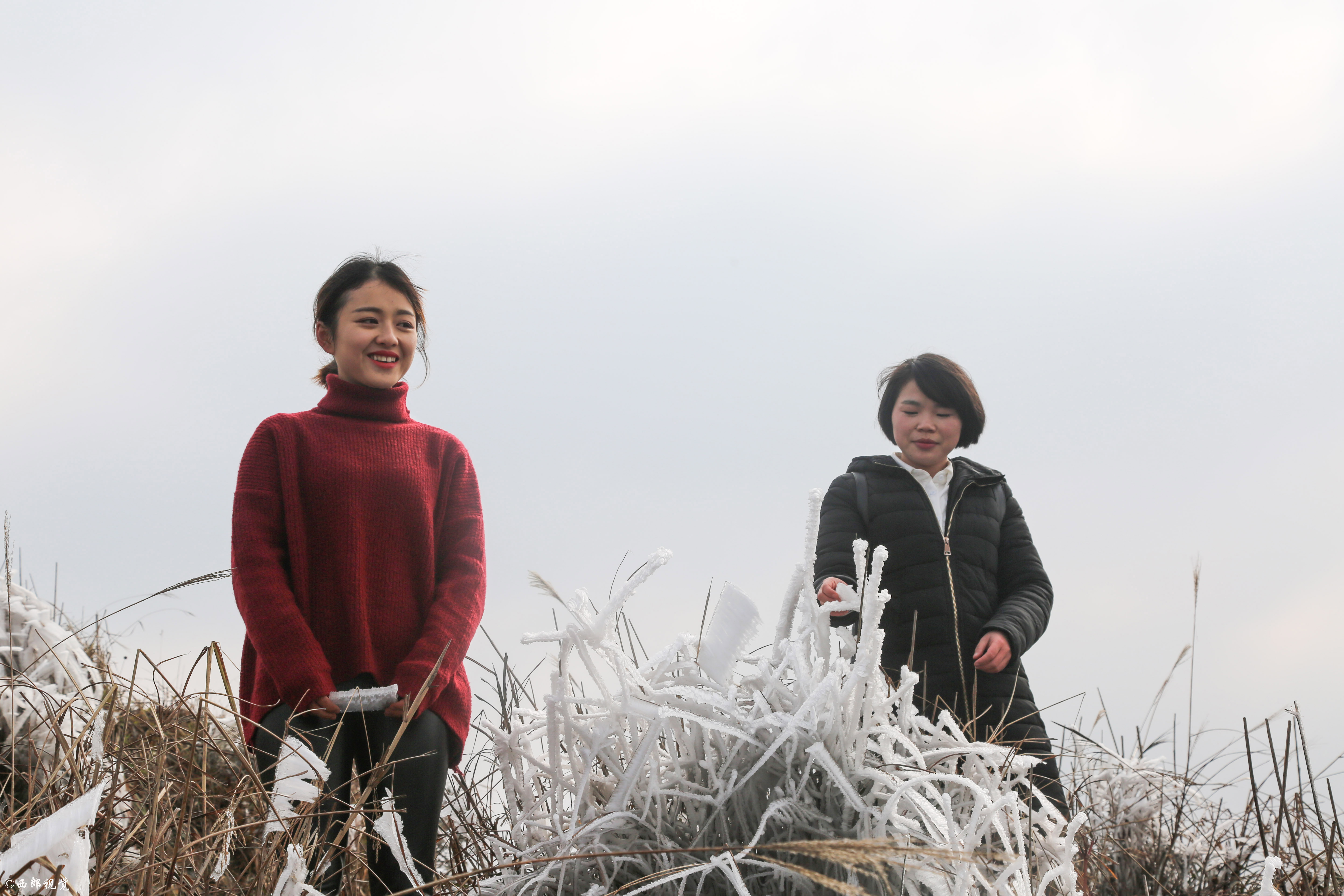 2017年12月16日,海拔1400米的贵州黔东南台江县方召镇巫梭村昌平坳