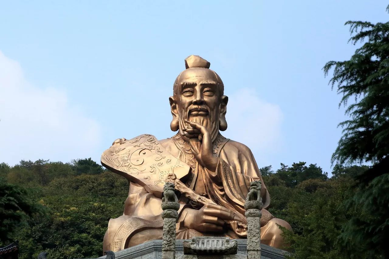 世界之最---江苏句容茅山景区老子神像