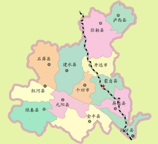 红河州各县市人口_蓝色立体矢量渭南市地图AI源文件