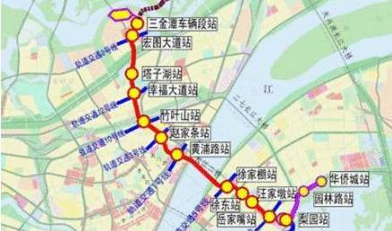 8号线1期 1号延长线 横穿长江主轴核心区,武汉第一条主城区大型综合图片