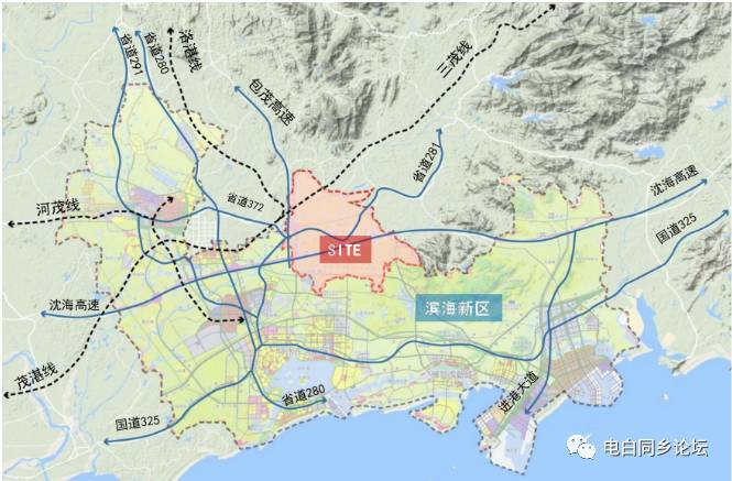 林头镇地处电白中西部地区,地势平坦,交通越来越发达,形成了"一纵三