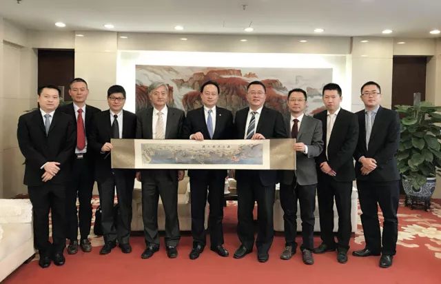 谢春林总经理在京拜访中国石油国际事业公司