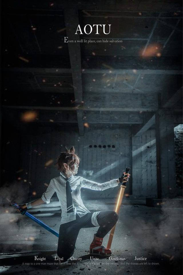 还原从发胶开始!《凹凸世界》雷狮×安迷修的cosplay欣赏