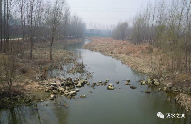 继续走,鹤壁市石林镇西冢上村↓汤河水聚集地-汤河水库↓鹤壁山城区联