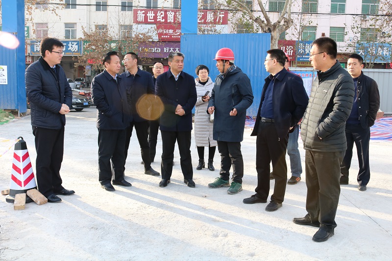 张建军督查重点工程建设