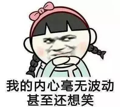 我的内心毫无波澜,甚至想.