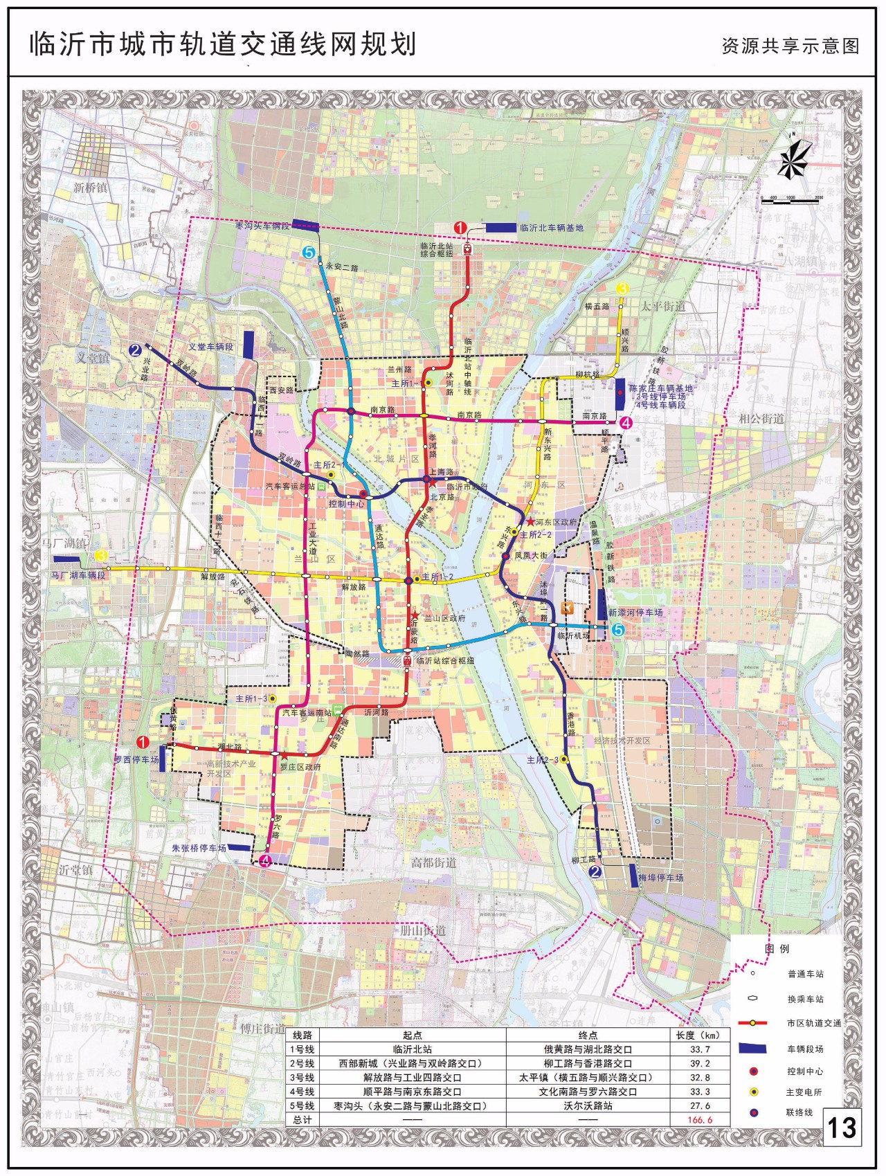 临沂市正式发布城市轨道交通线网规划!快看看经不经过