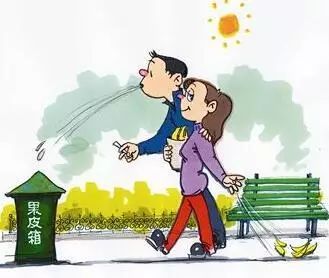 骑单车乱吐口痰,晒太阳留下一地垃圾…… 市民齐晒公共场所陋习|文明