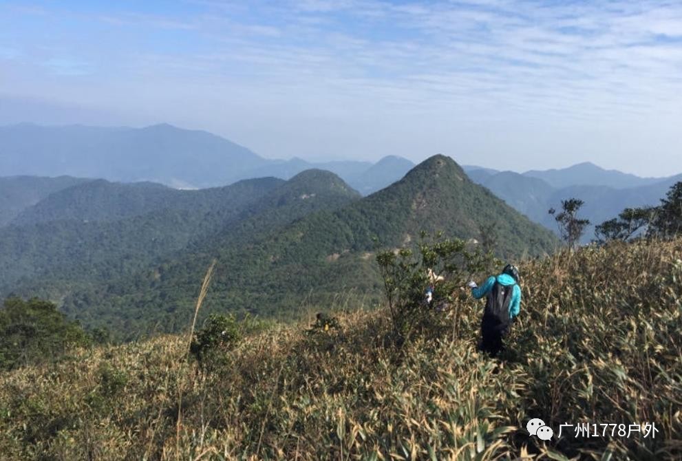 【登山节·从化十登】12月23日周六 攀登从化三角髻 行走千米山脊线