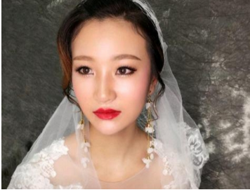 欧式婚纱妆_婚纱妆面造型(3)