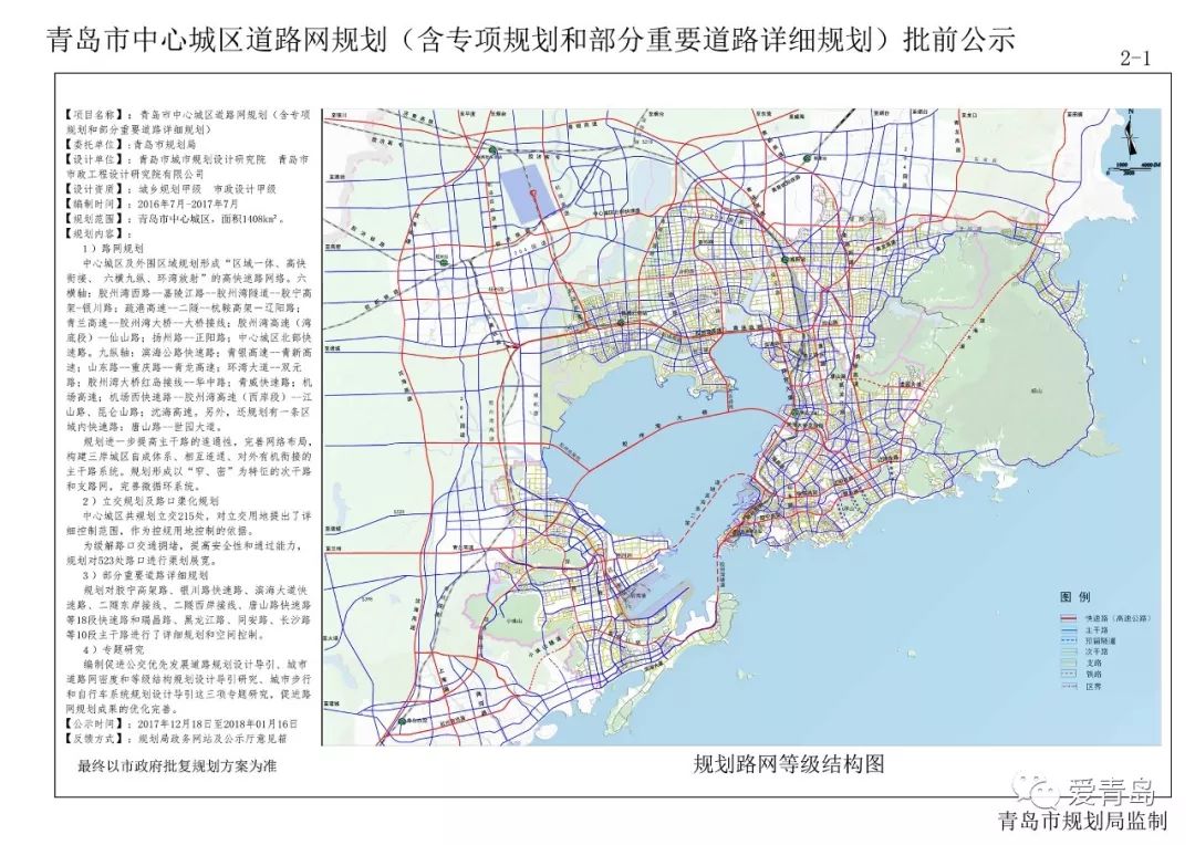 六横九纵高快速路网络