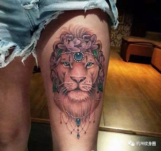 tattoo | 纹身素材: 狮子座(leo)