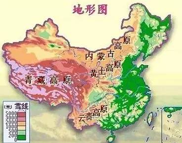 中国的四大高原分别是:青藏高原,内蒙古高原,黄土高原,云贵高原.图片