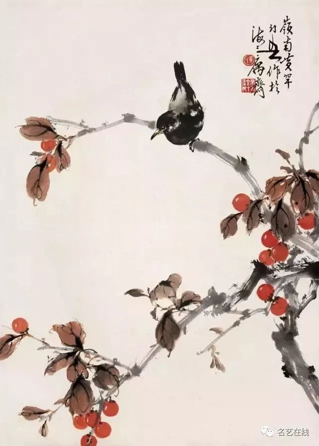 艺术专栏 | 黄幻吾花鸟画100幅大赏,清新,去除俗气!