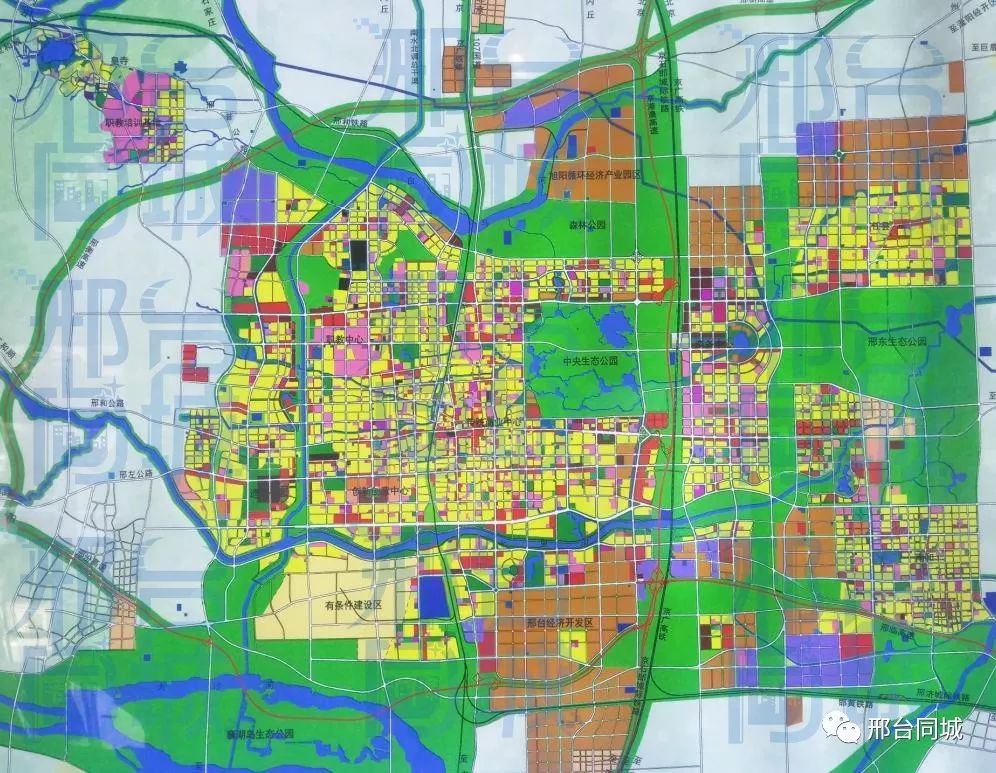丨牛小城 上次发布了邢台市远景规划图之后 不少网友都产生了