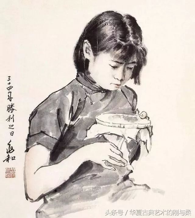 名作|刻画生动,精微传神——蒋兆和 人物画作品欣赏