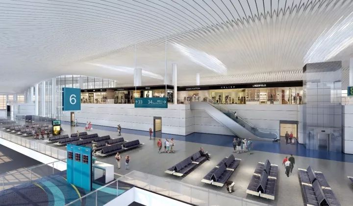 南通机场t3航站楼屋顶钢结构吊装结束,新建航站楼预计明年年底亮相