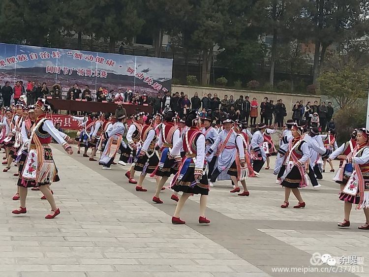 傈僳族阔时节盛大来袭维西广场舞大赛精彩纷呈