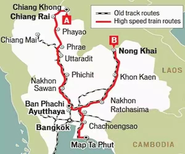 泰国内阁同意中泰铁路一期工程12月21日开工