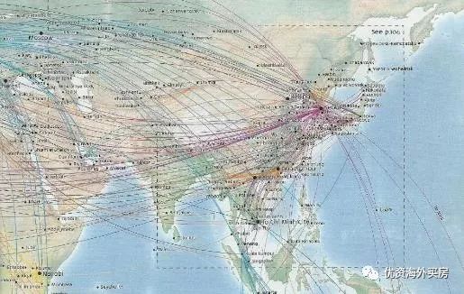 国际航线图