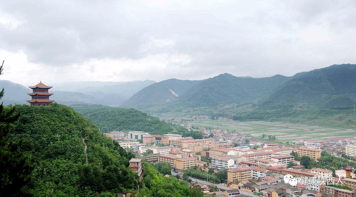 宝鸡市太白县风景秀丽.